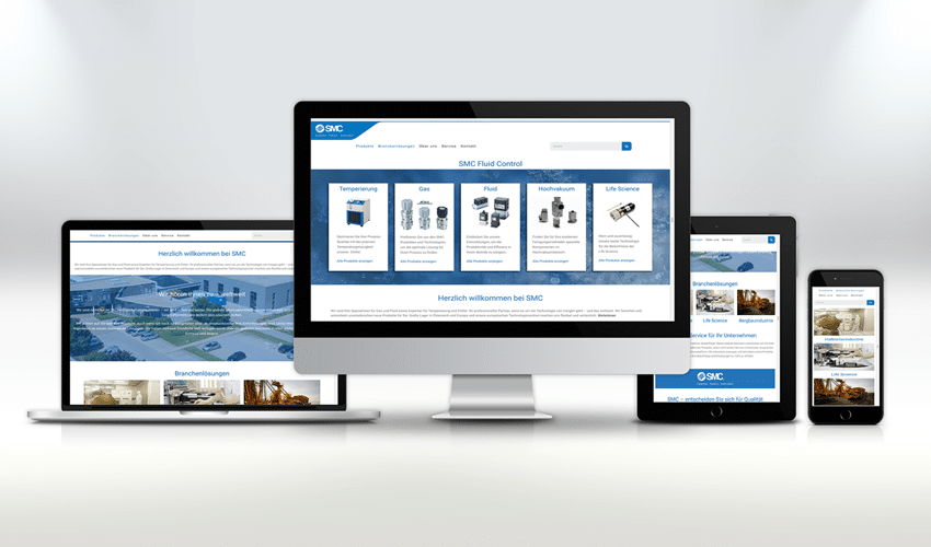 Landingpage SMC Fluidcontrol