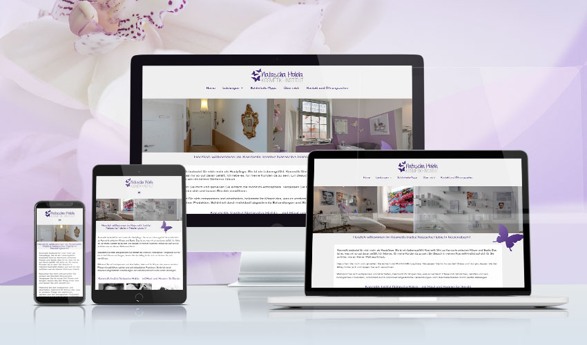 Website Kosmetik-Institut Natascha Habla