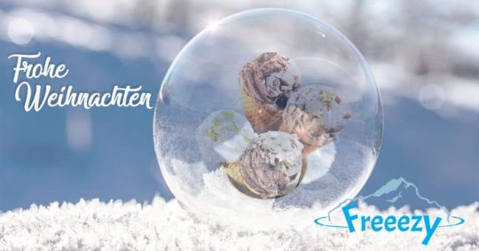 Weihnachtsbild Freeezy