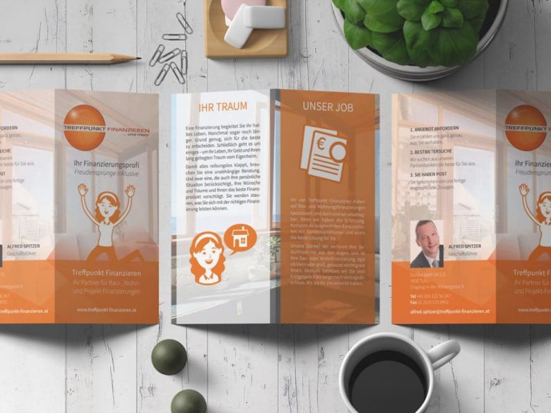 Flyer Treffpunkt Finanzieren