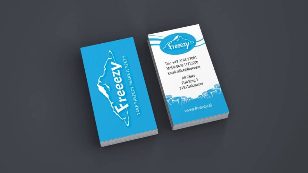 Visitenkarte Freeezy
